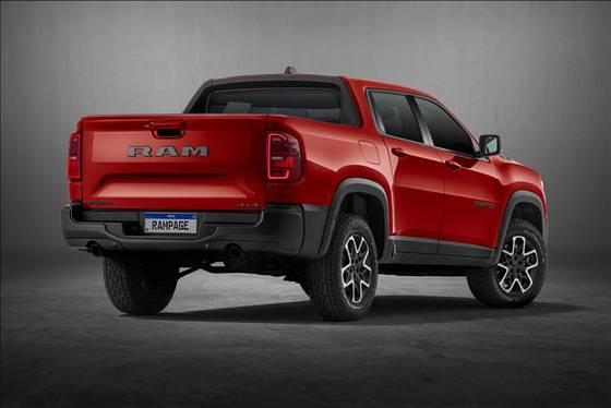 RAM RAMPAGE 2.0 HURRICANE 4 TURBO GASOLINA REBEL 4X4 AUTOMÁTICO